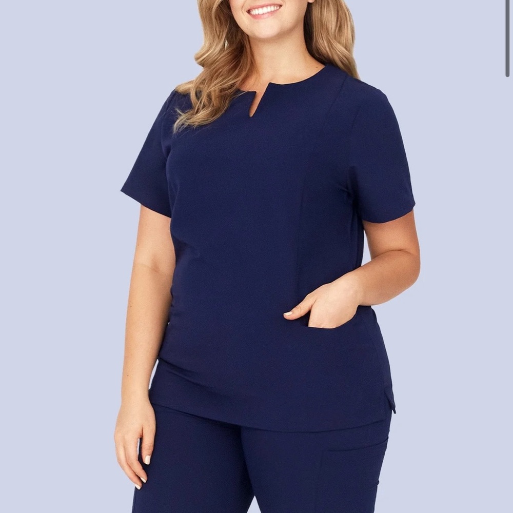 Mandala Navy scrub set size large